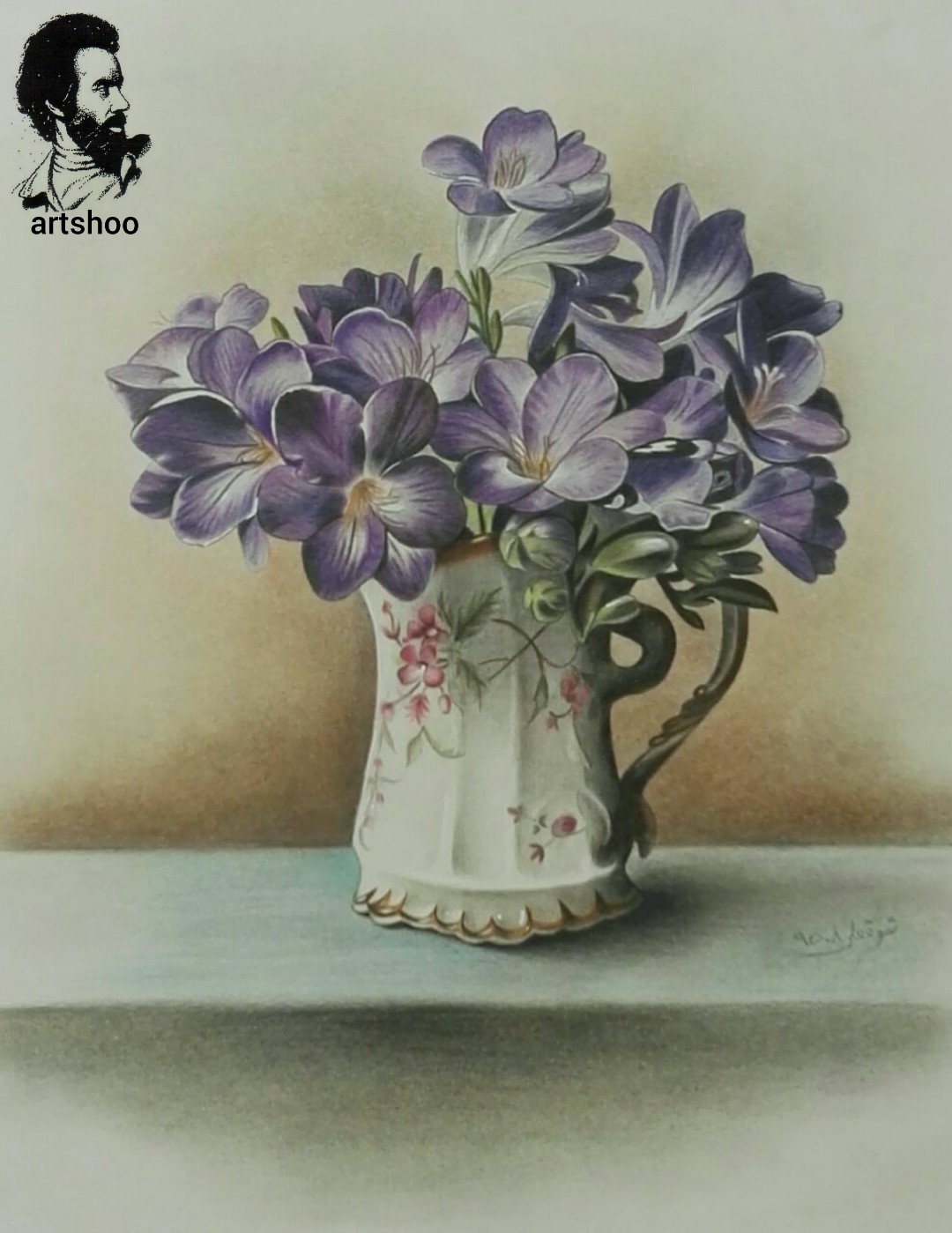 نقاشی مدادرنگی